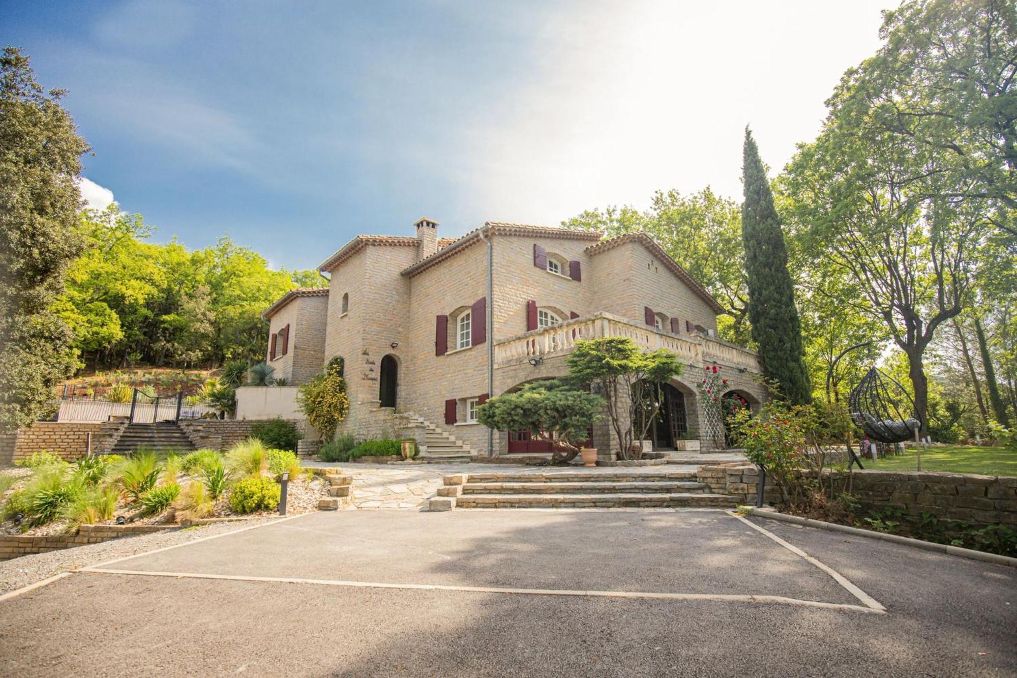 "Les Hauts Du Marquet" - Meuble De Tourisme 5 Etoiles - Gite De Groupe 15 Personnes En Cevennes - Piscine A Debordement - Balneo - Sauna - Nature Saint Jean du Pin Exterior foto